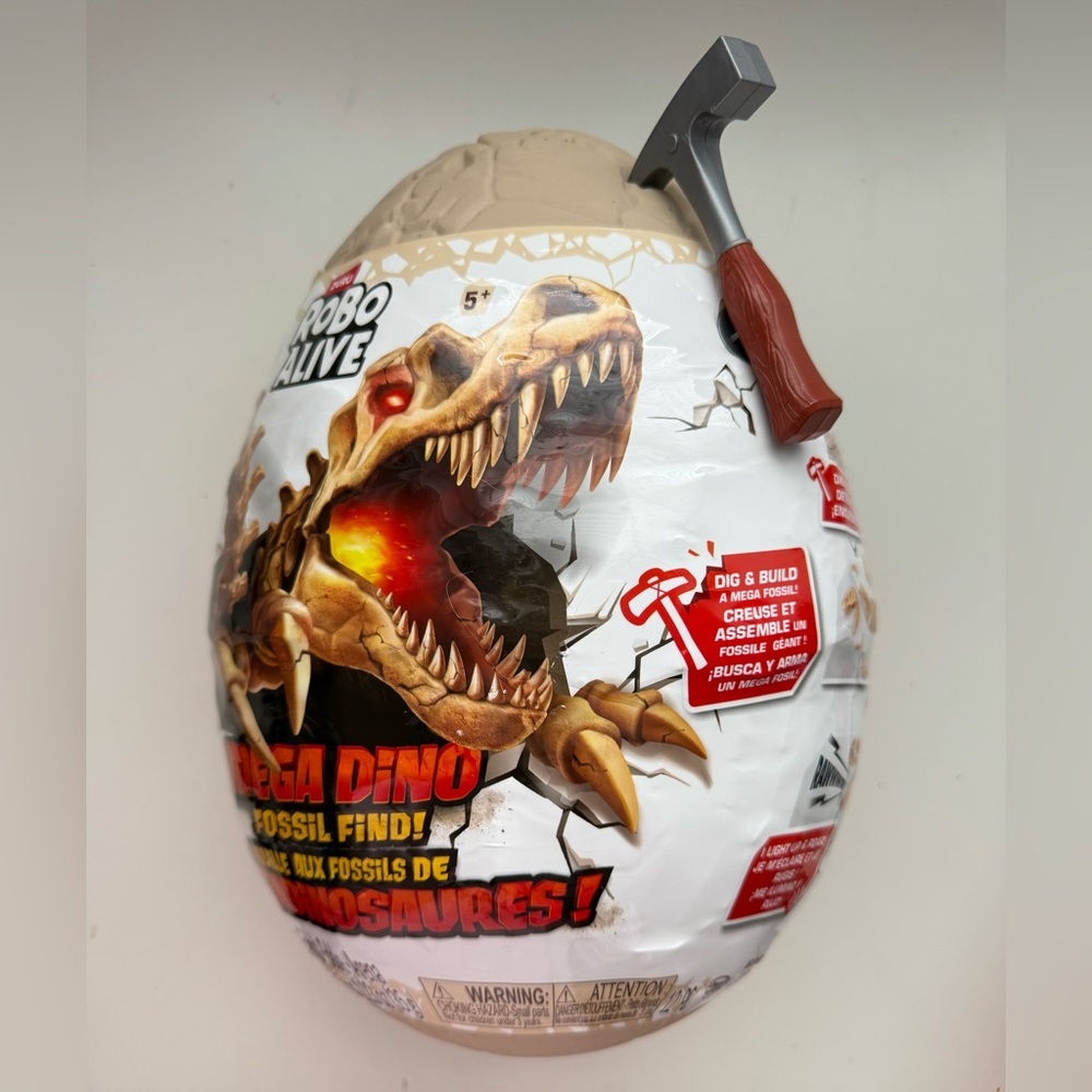 Zuru Robo Alive Mega Dino Fossil Egg - NEW